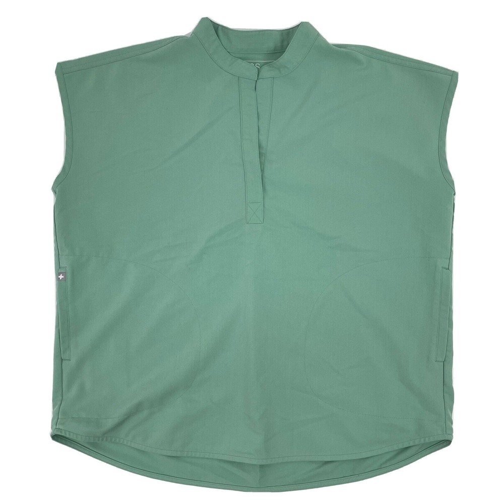 Figs Rafaela Oversized Scrub Top - Jade - M